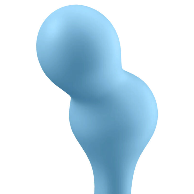 Satisfyer Deep Diver Vibrating Plug App Blue