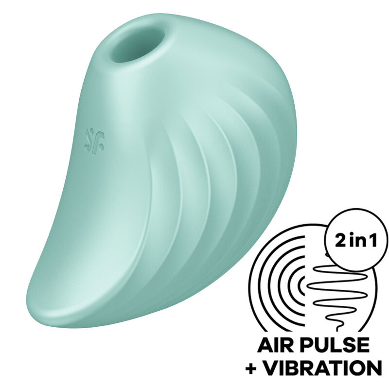 Satisfyer Pearl Diver - Estimulador de Presión e Impulsos con Silicona Médica