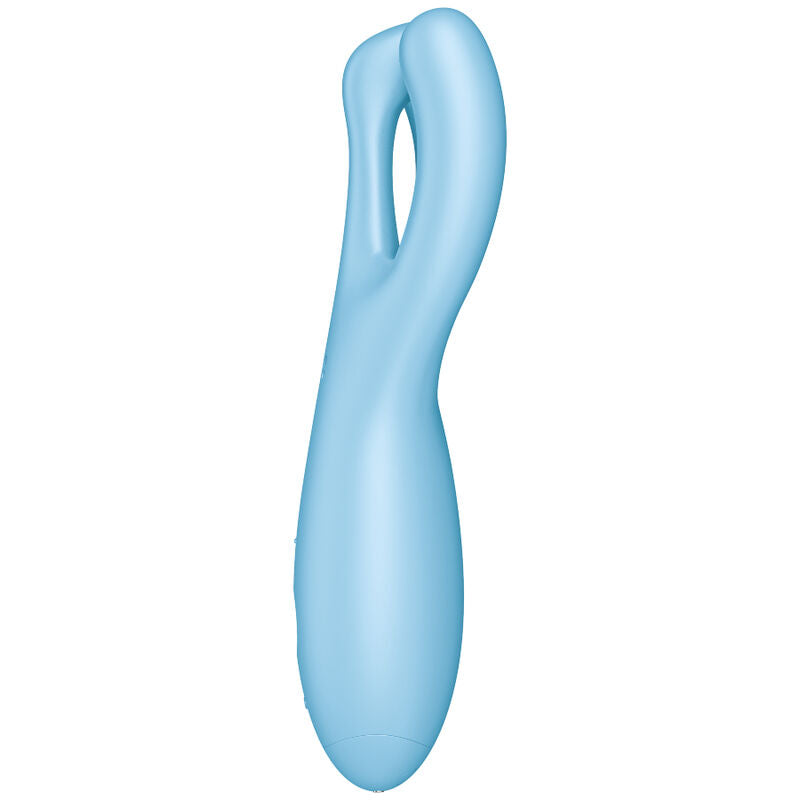 Satisfyer Threesome 4 Vibrator App Blue - Estimulador Conectado