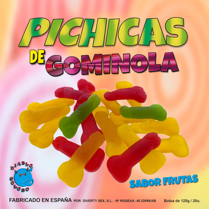 Diablo Goloso Fruit Gummy Slices - Caramelos de Goma de Frutas