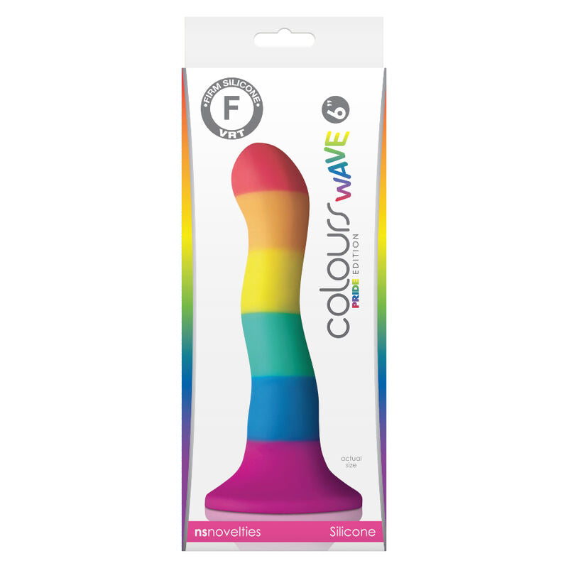Pride LGBT Flag Dildo Wave 17 cm