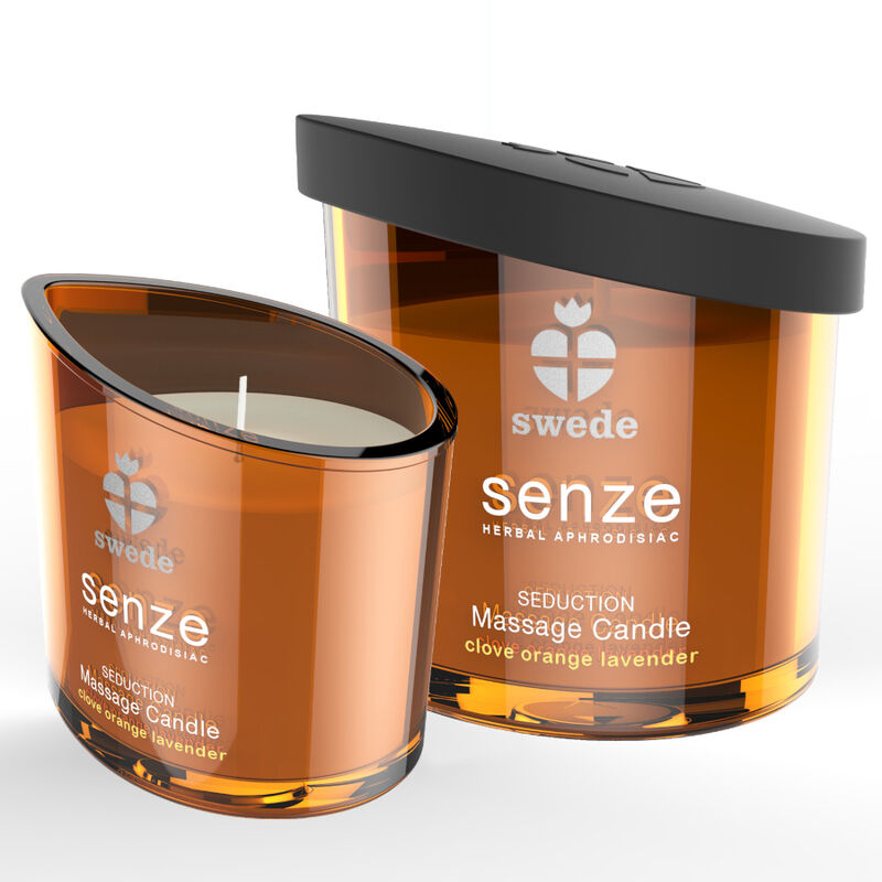 Vela Masaje Senze Seduction - Clavo, Naranja y Lavanda
