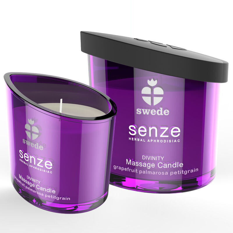 SWEDE Senze Divinity Massage Candle - Aromas Cítricos y Florales