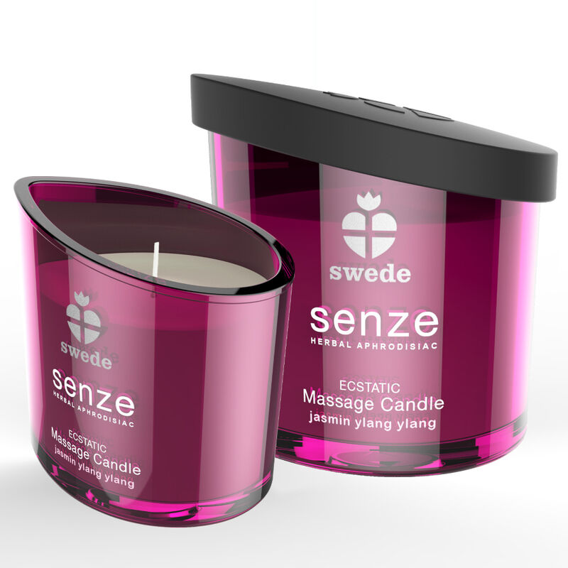 Vela Masaje Senze Ecstatic Jasmine y Ylang Ylang - SWEDE