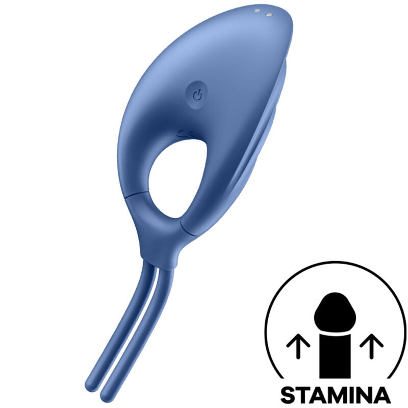 Satisfyer Swordsman Ring Vibrator Blue - Anillo Vibrador