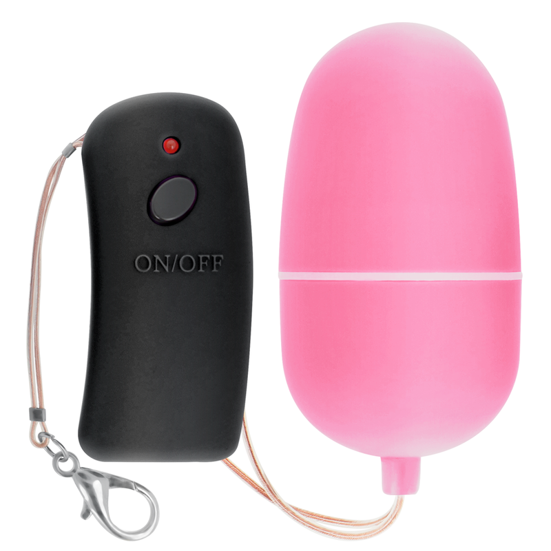 Vibrador Huevo Controlado por Mando a Distancia Rosa