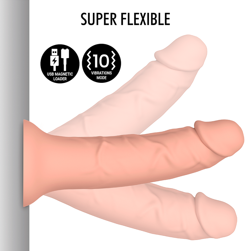 Mythology Asher Original Dildo S - Compatible WatchMe Wireless