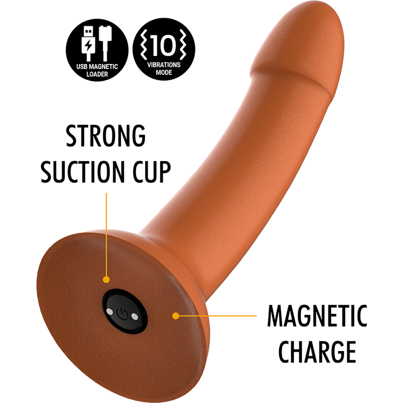 Mythology Rune Royal Dildo M - Vibrador con Tecnología Wireless WatchMe