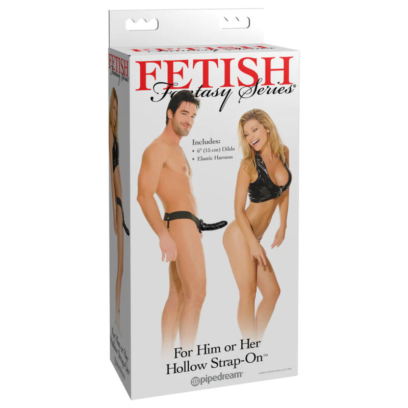 Arnés Hueco Fetish Fantasy para Pareja Negro