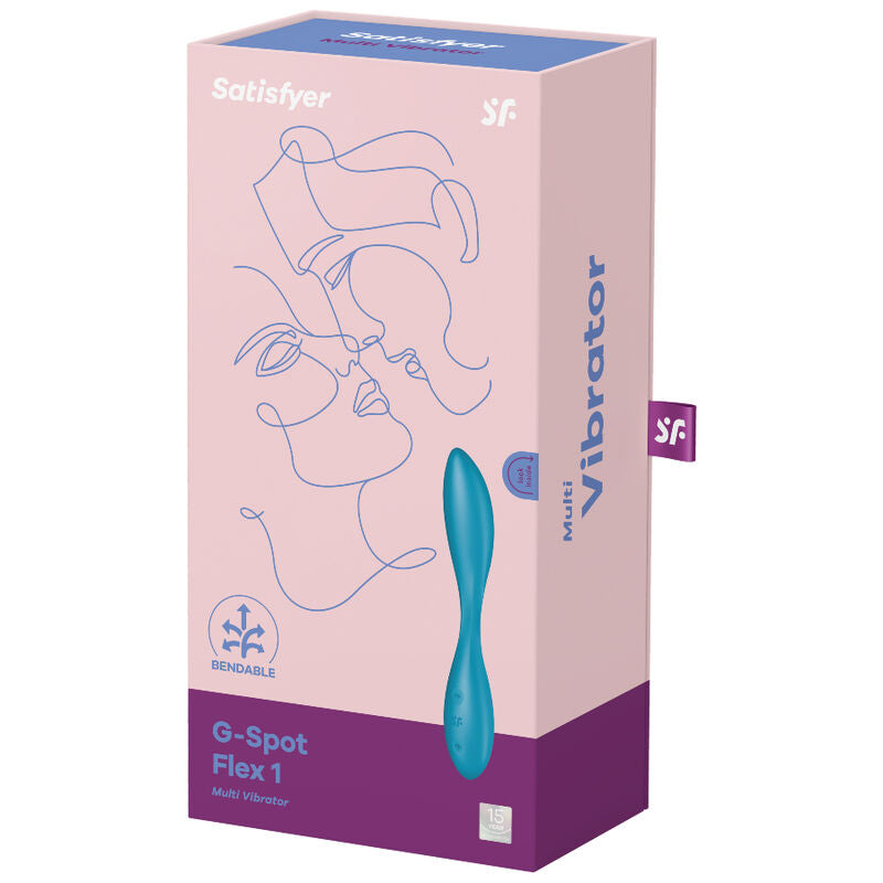 Satisfyer G-Spot Flex 1 Multi Vibrator Azul