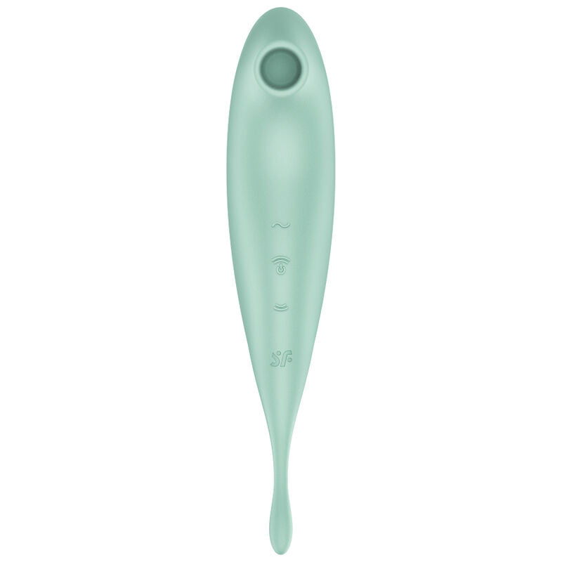 Satisfyer Twirling Pro+ - Estimulador de Aire con Vibración y Control por App