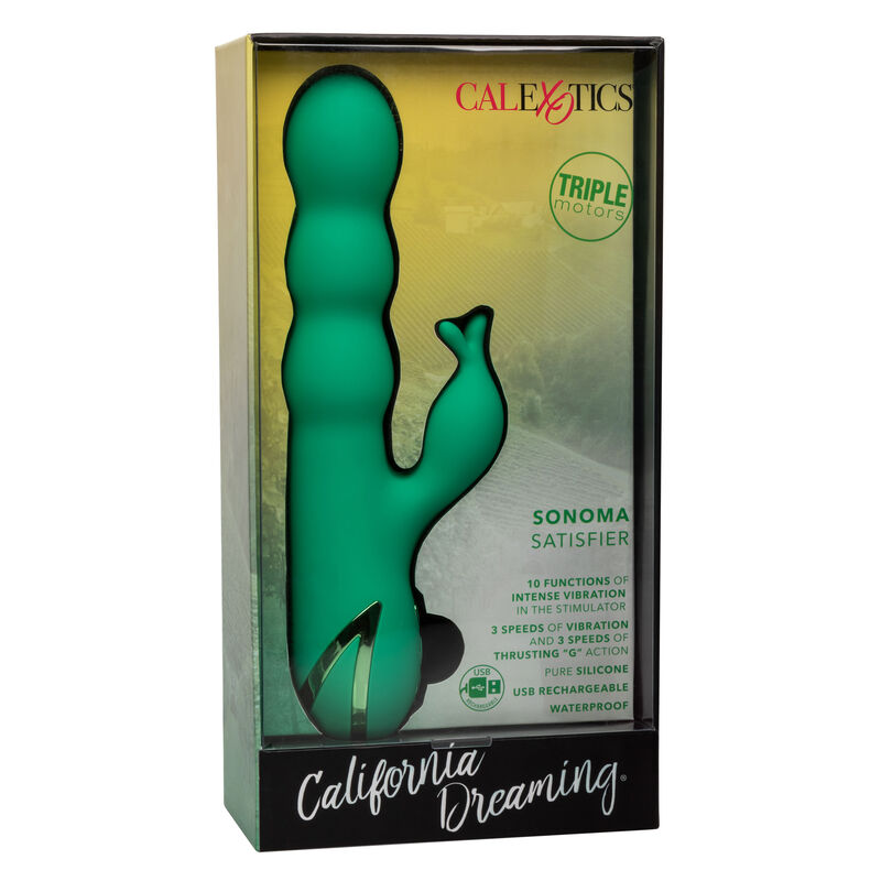 CalExotics Sonoma Satisfier Green - Vibrador