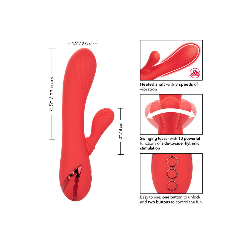 CalExotics Palisades Passion Red - Juguete Íntimo