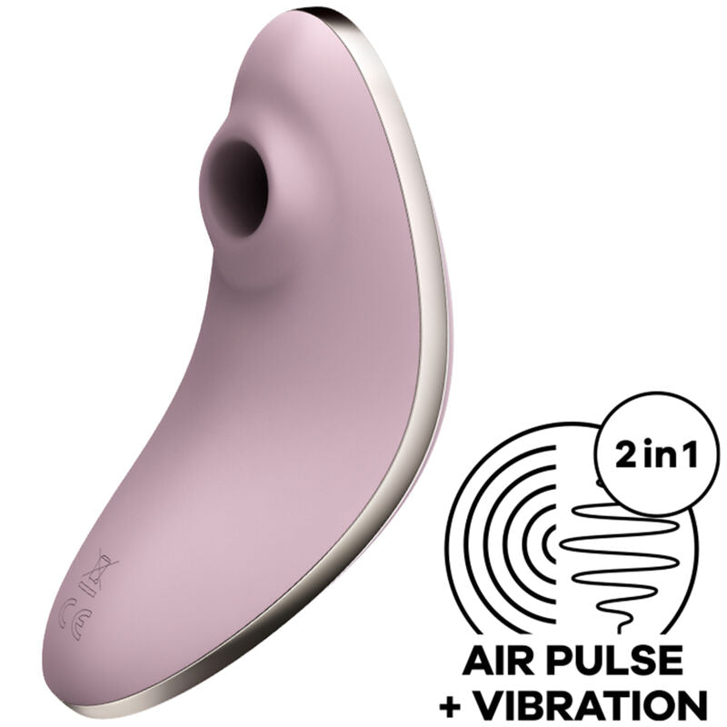 Satisfyer Vulva Lover 1 - Estimulador Air Pulse y Vibrador Violeta