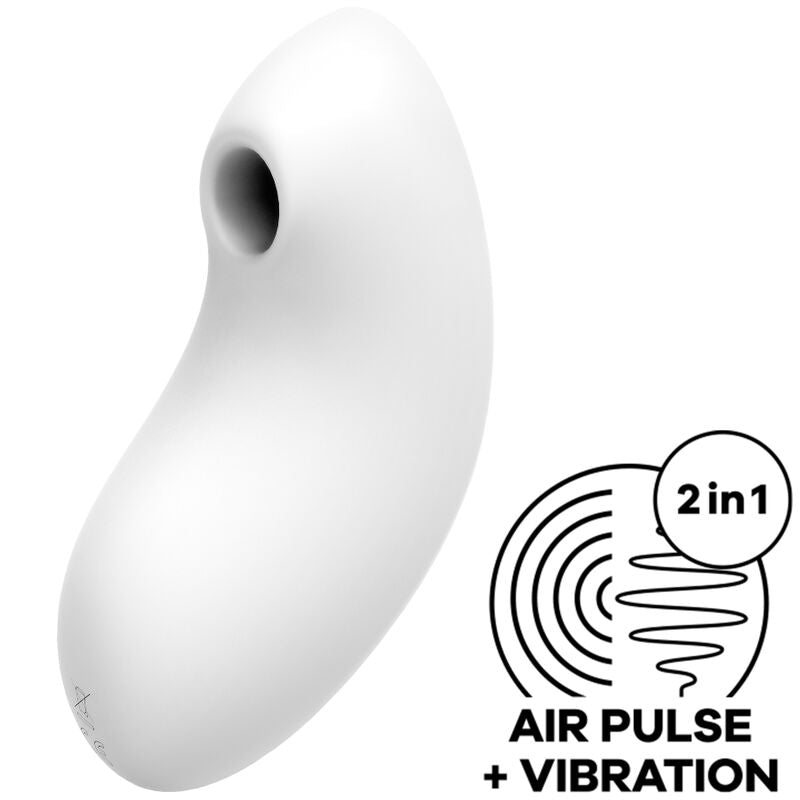Satisfyer Vulva Lover 2 - Estimulador de Aire Pulsátil y Vibrador