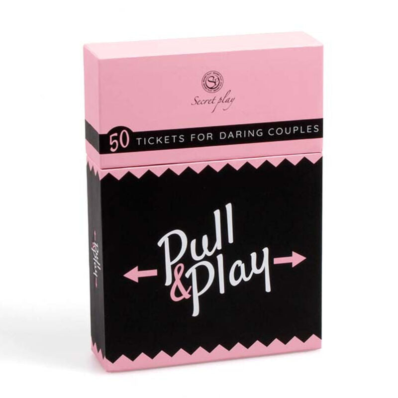 Secretplay Pull & Play Card Game - Juego de Cartas Multiidioma