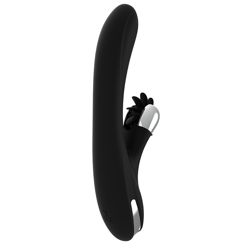 Black&Silver Bunny Johnny - Vibrador Rotativo