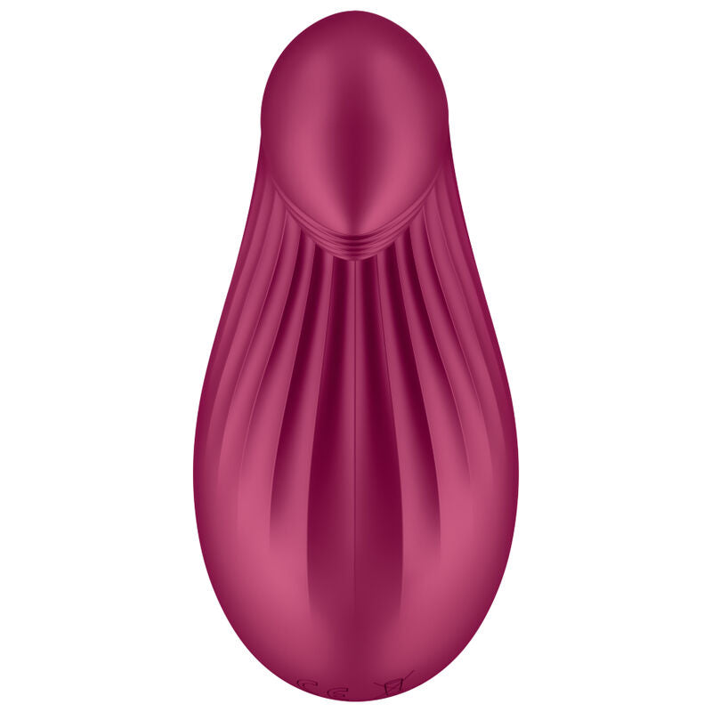 Satisfyer Dipping Delight Lay-On Vibrator Rojo