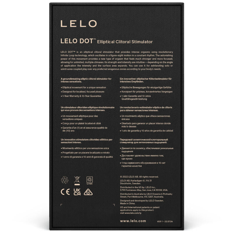 LELO DOT Estimulador de Clítoris - Aqua Green