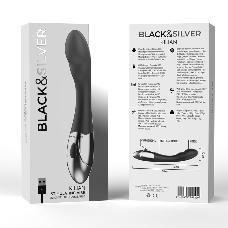 BLACK&SILVER Kilian Stimulating Vibe
