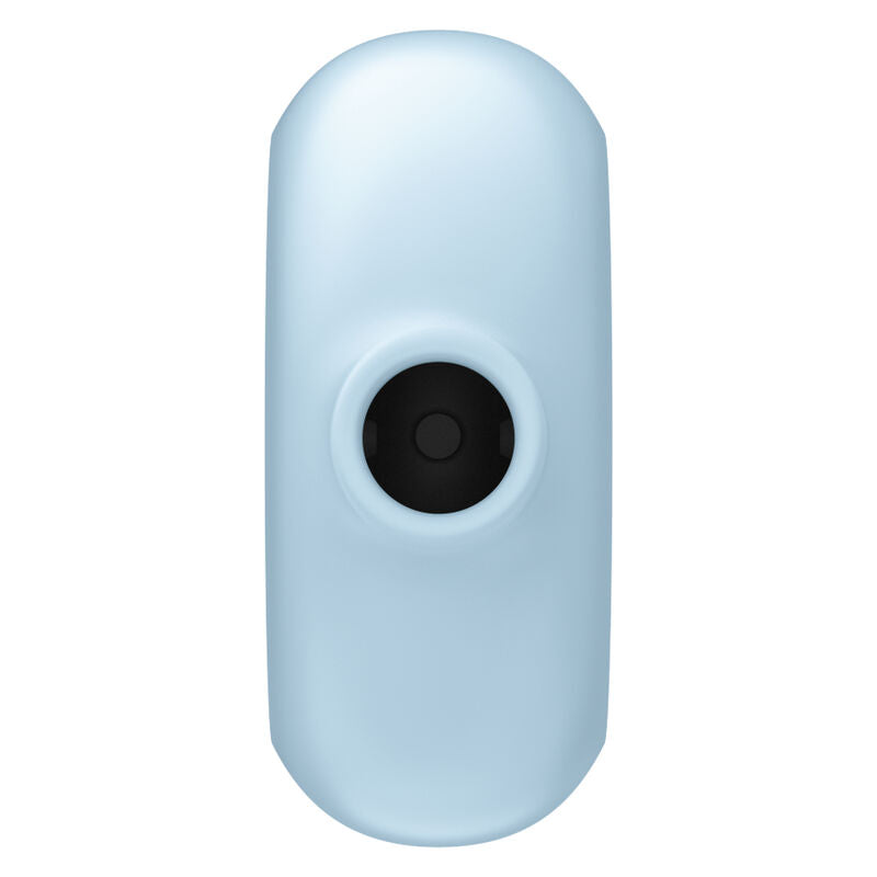 Satisfyer Pro To Go 3 - Estimulador de Doble Pulso de Aire y Vibrador Azul