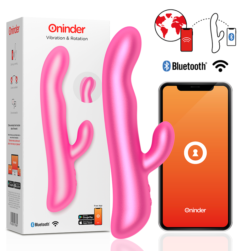 Oninder Oslo - Estimulador con Vibración y Rotación