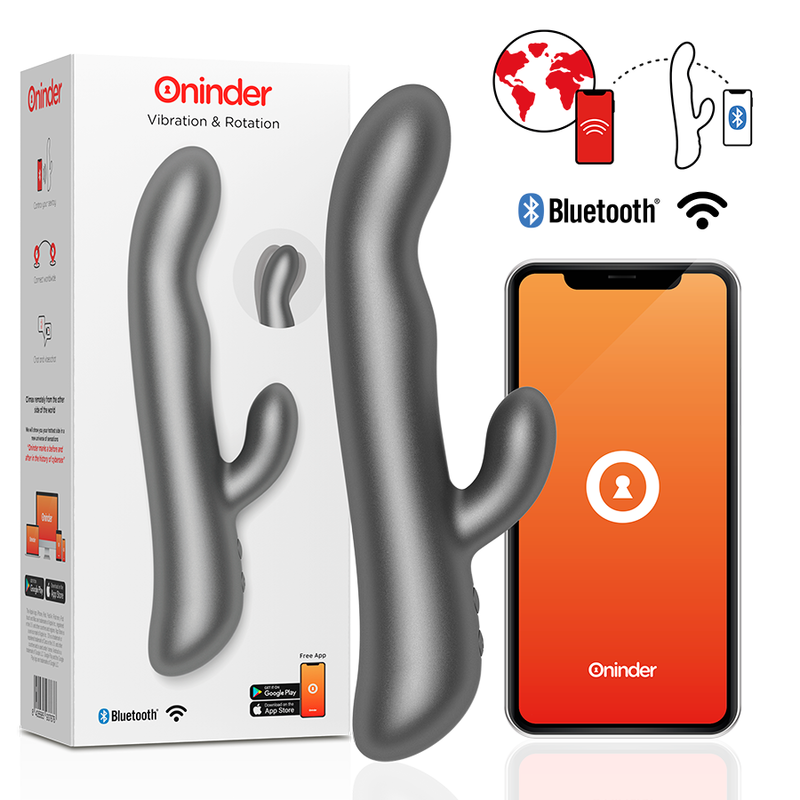 Oninder Oslo Vibration & Rotation Black - Control por App