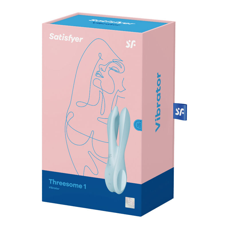 Satisfyer Threesome 1 Vibrator Azul