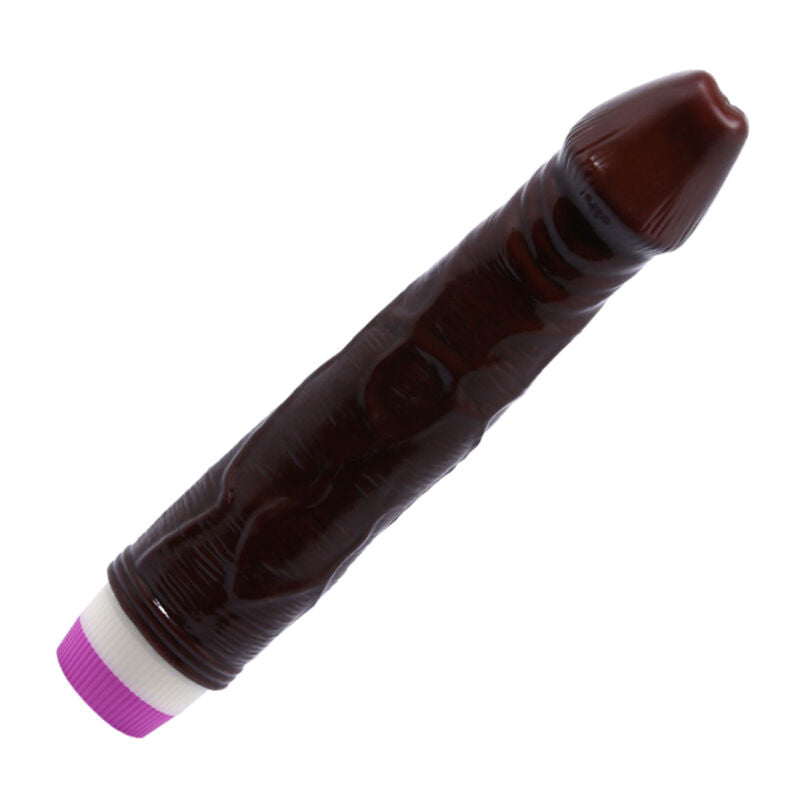 Waves of Pleasure Vibrador Realístico Marrón 23 cm