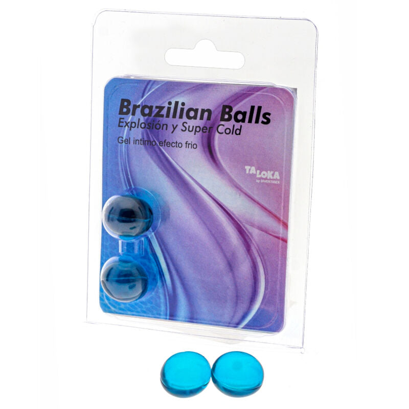 TALOKA Brazilian Balls Cold Effect - Gel Excitante (2 unidades)