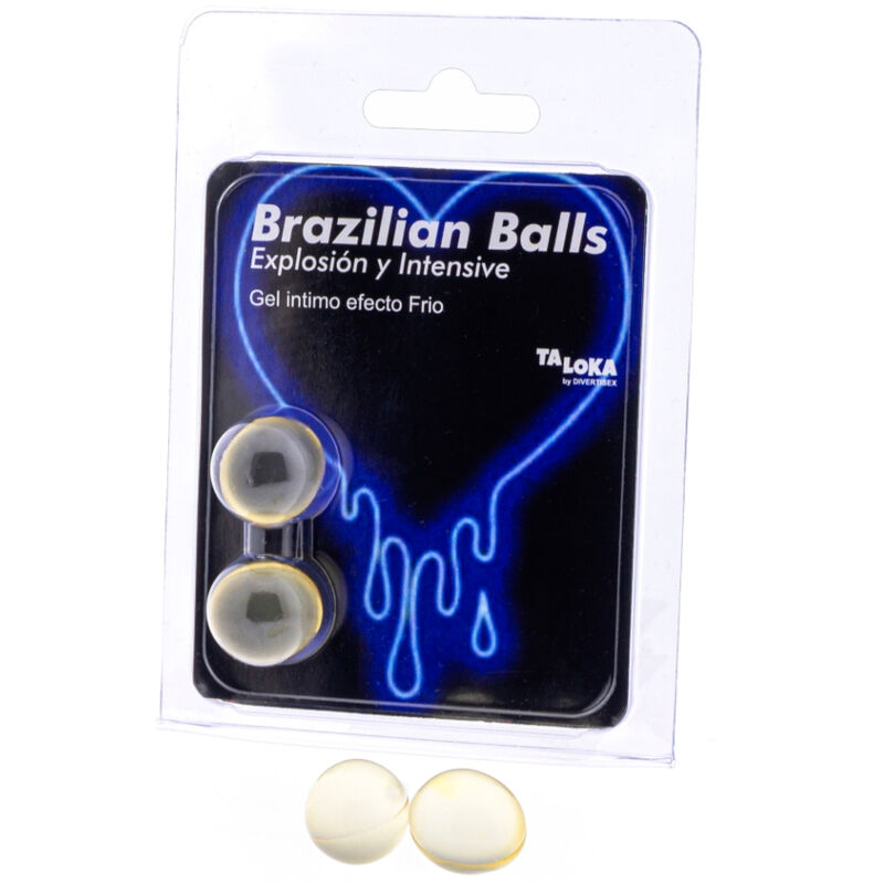 TALOKA Bolas Brasileñas con Efecto Frío y Vibración