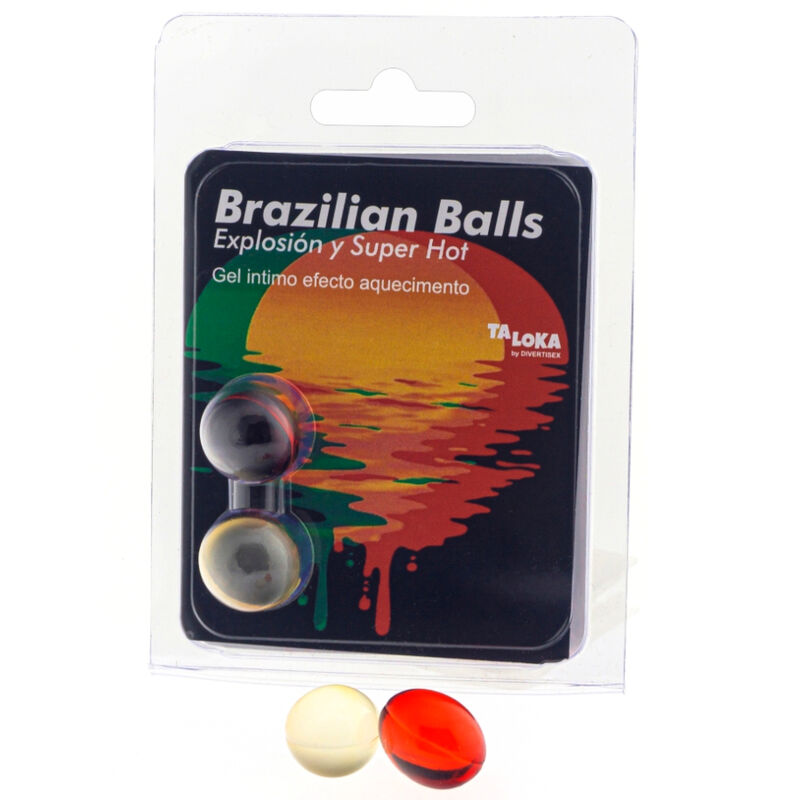 Set 2 Brazilian Balls Efecto Supercalentamiento
