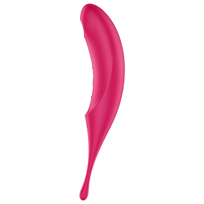 Satisfyer Twirling Pro - Estimulador Air Pulse Híbrido Rojo