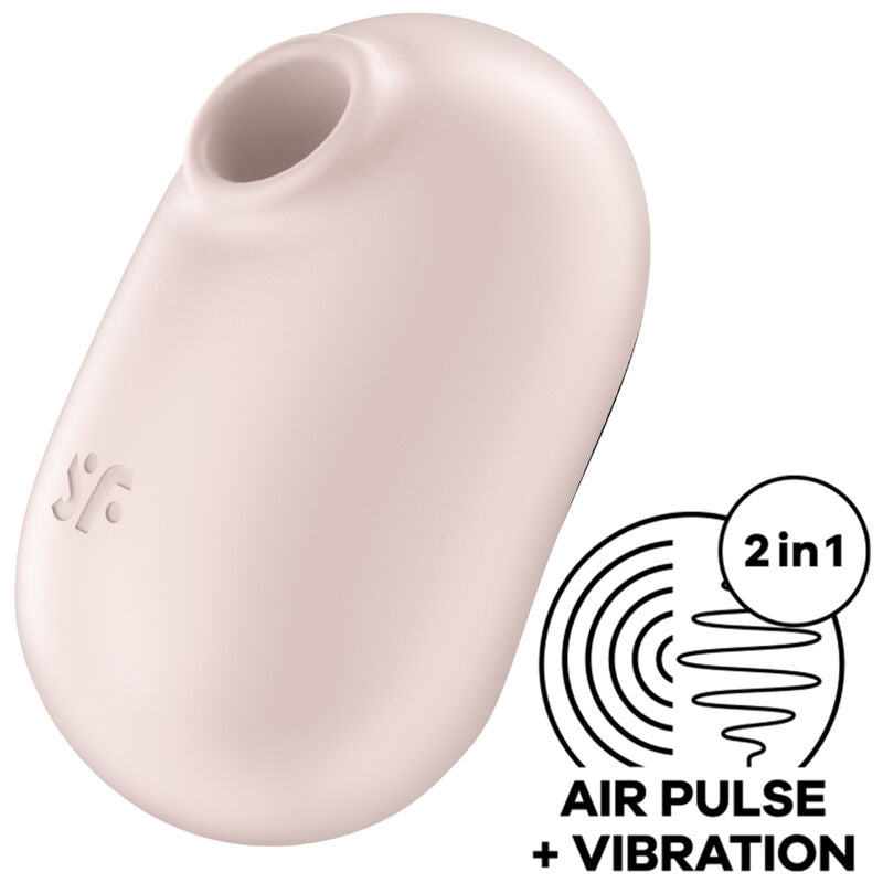 Satisfyer Pro To Go 2 - Estimulador de Ondas de Presión Doble con Vibración