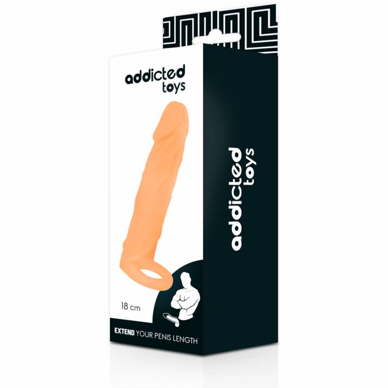 ADDICTED TOYS Extensión Realista 16 cm - Diseño Natural Tono Piel