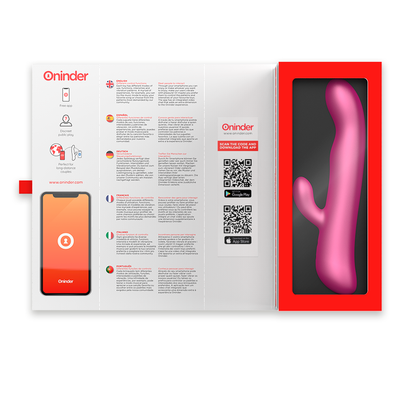 Oninder Oslo - Estimulador con Vibración y Rotación