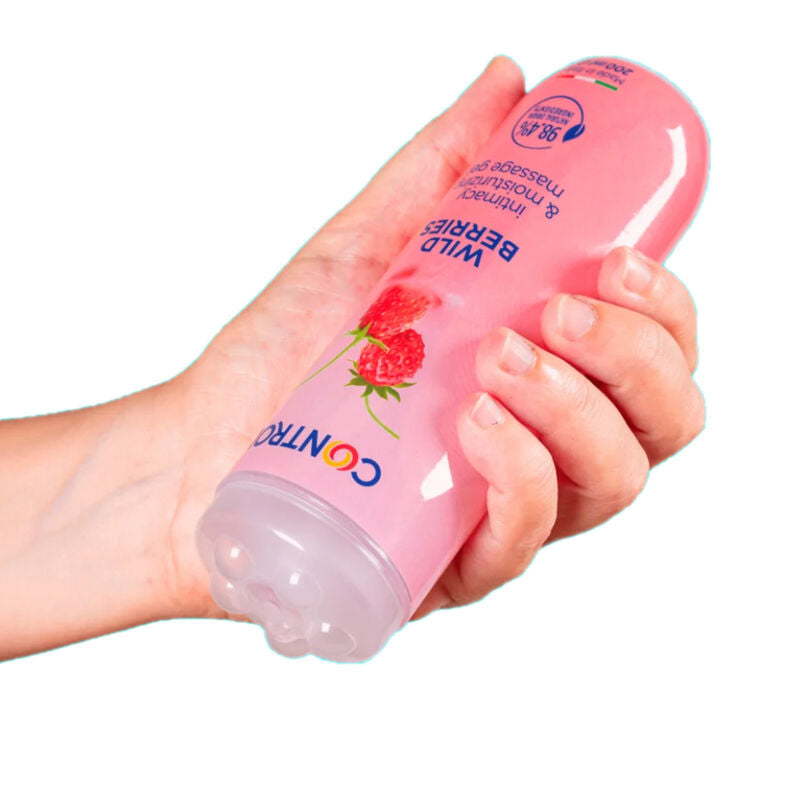 Control Massage Gel 3 en 1 Bayas Silvestres 200 ml