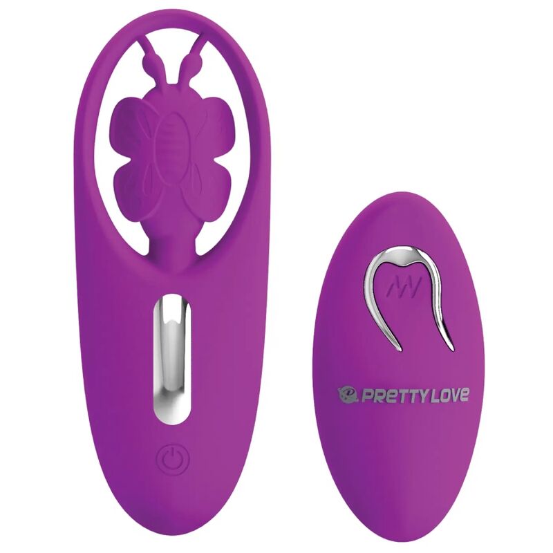 Pretty Love Dancing Butterfly Stimulator con Control Remoto Lila
