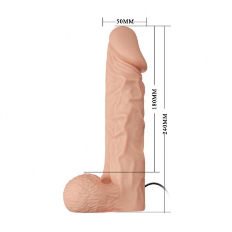Baile Ultra Passionate Harness 24 cm Natural