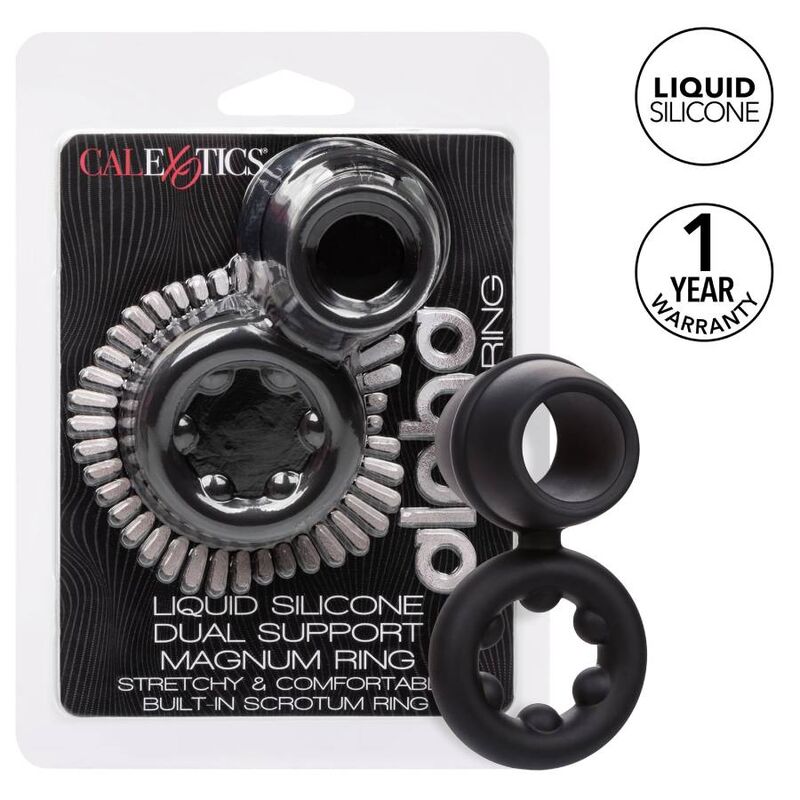 CalExotics Alpha Dual Magnum Ring Black - Anillo Potenciador