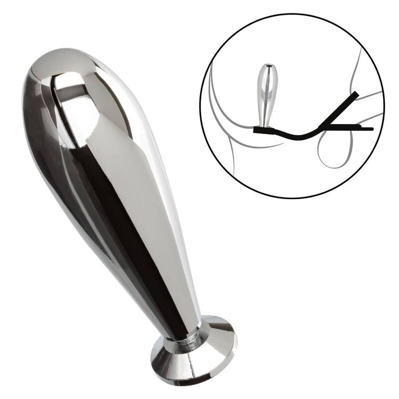 CalExotics Star Fucker Glider Plug - Potenciador Dual de Silicona y Metal