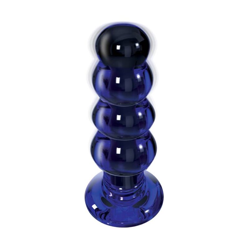 TOYJOY Buttocks The Radiant - Plug Anal de Vidrio con Vibración