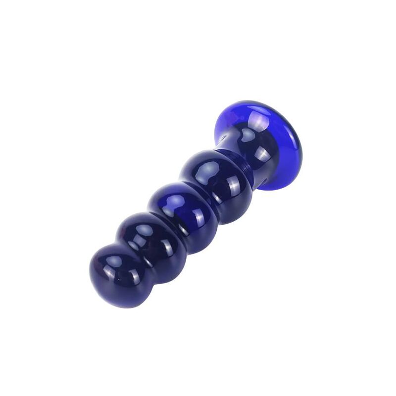 TOYJOY Buttocks The Radiant - Plug Anal de Vidrio con Vibración