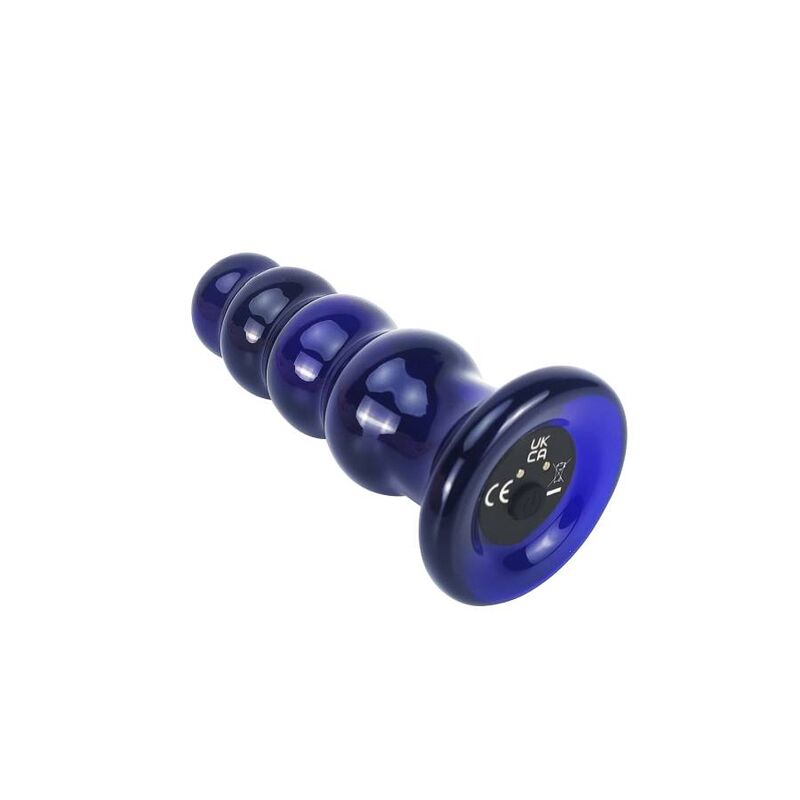 TOYJOY Buttocks The Radiant - Plug Anal de Vidrio con Vibración