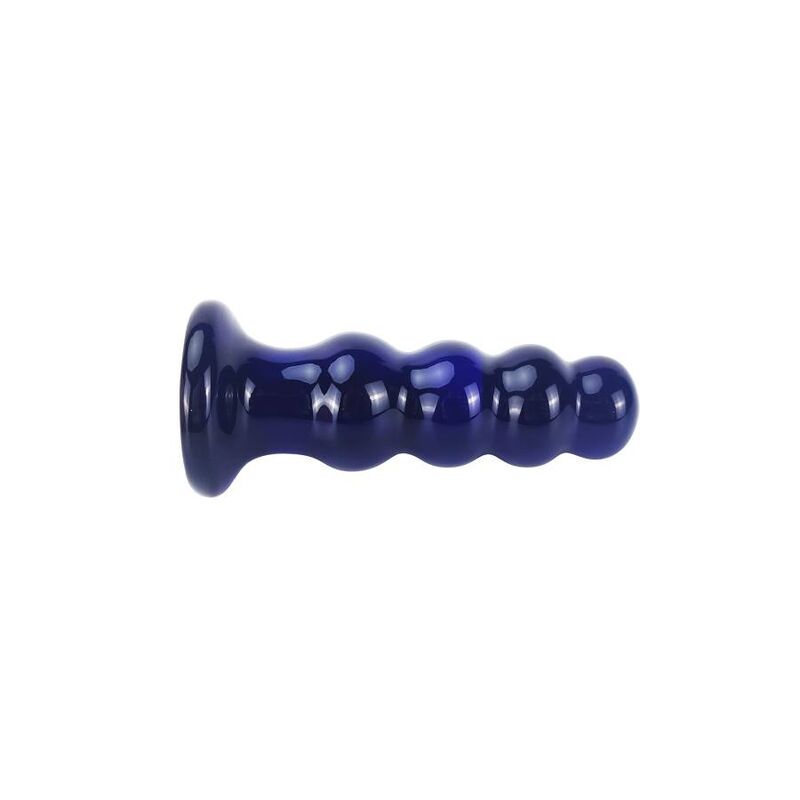 TOYJOY Buttocks The Radiant - Plug Anal de Vidrio con Vibración