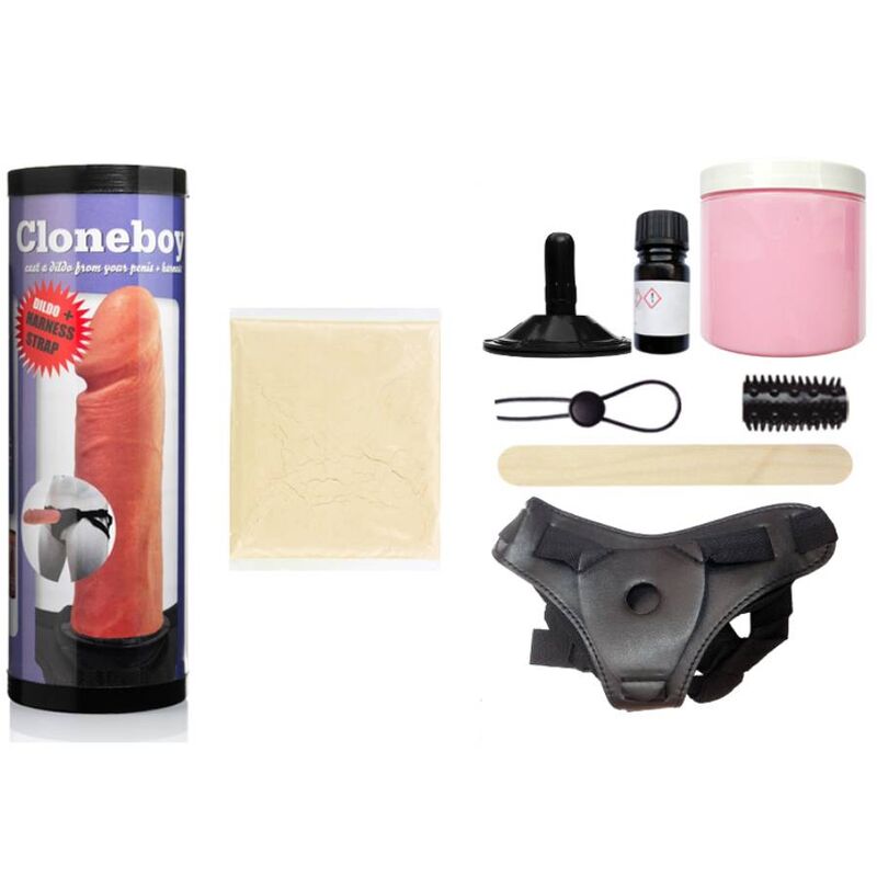Cloneboy Clonador de Pene 3D con Arnés - Kit Moldeo Personalizado
