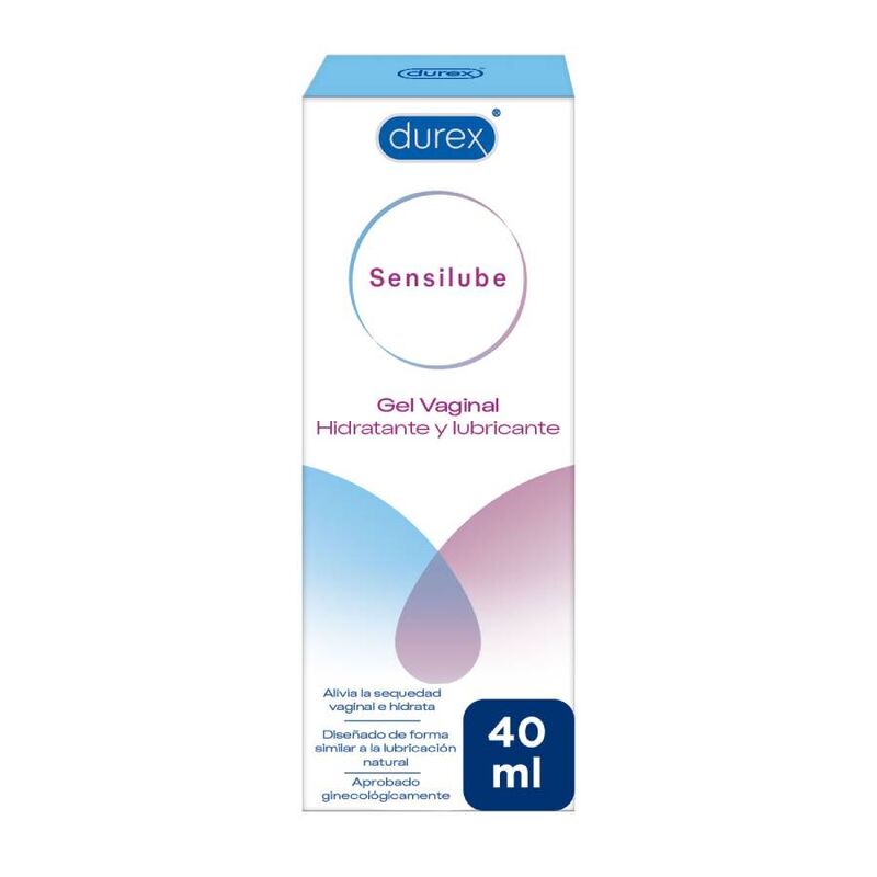 Durex Sensilube - Lubricante Vaginal Base Agua 40 ml
