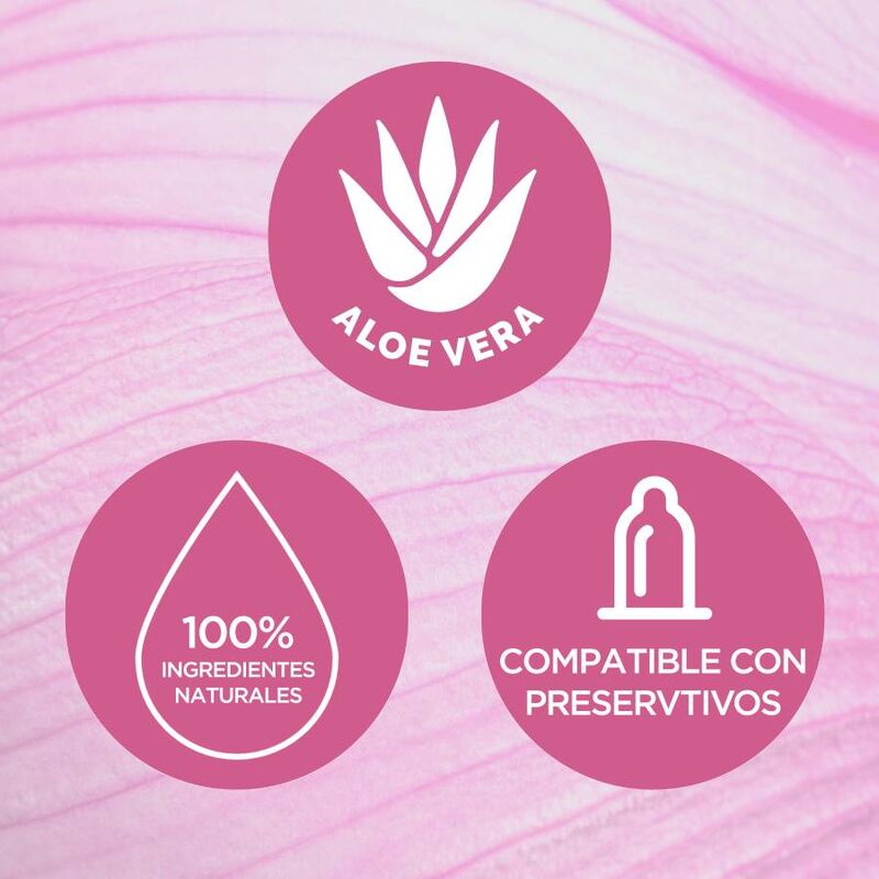 Durex Naturals Extra Sensitive Lubricante 100 ml - Base Acuosa con Aloe Vera
