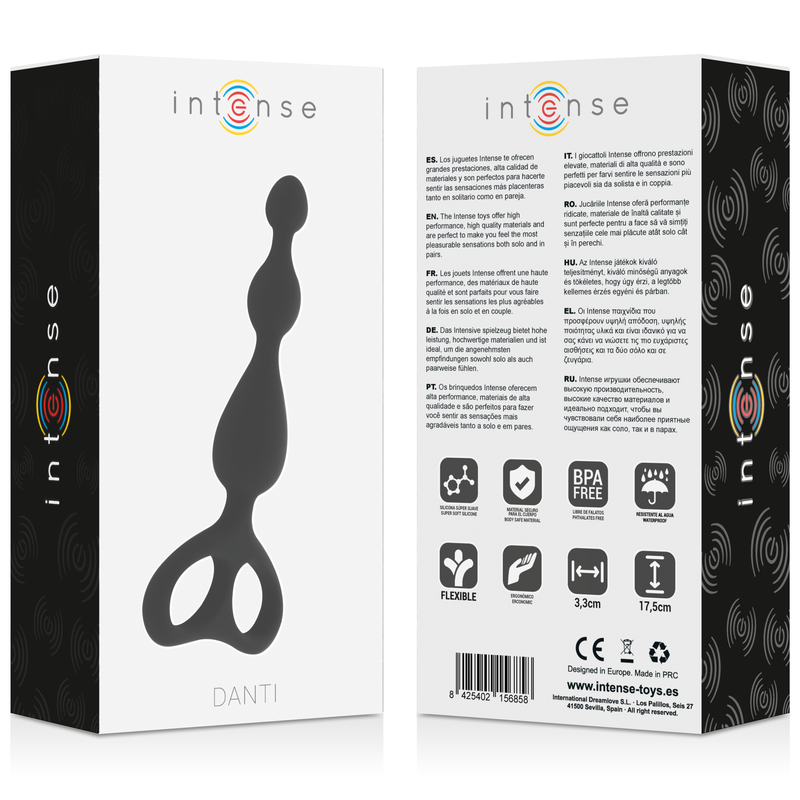 Intense Black Anal - Juguete íntimo de calidad premium