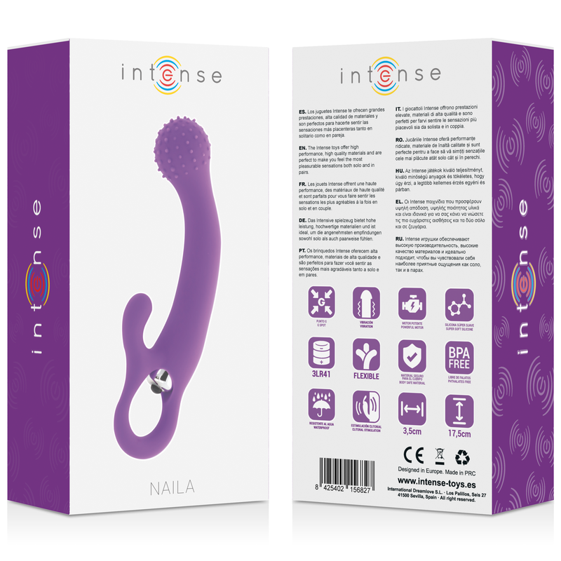 Intense Naila - Estimulador Vibrador de Silicona